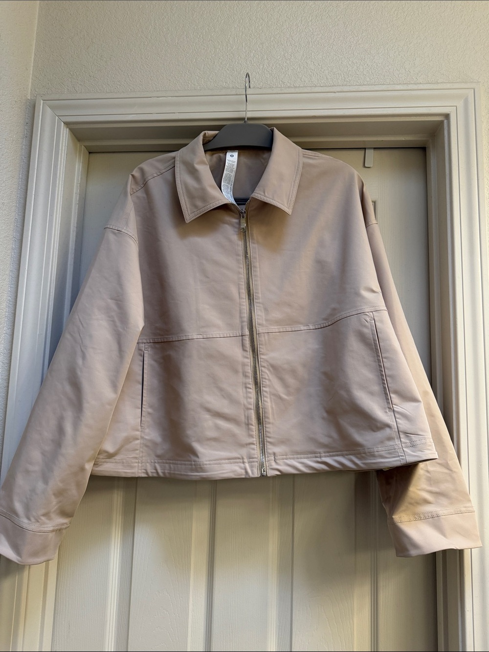 lululemon Twill Collored Jacket Tan water repellent size XL - Picture 9 of 16